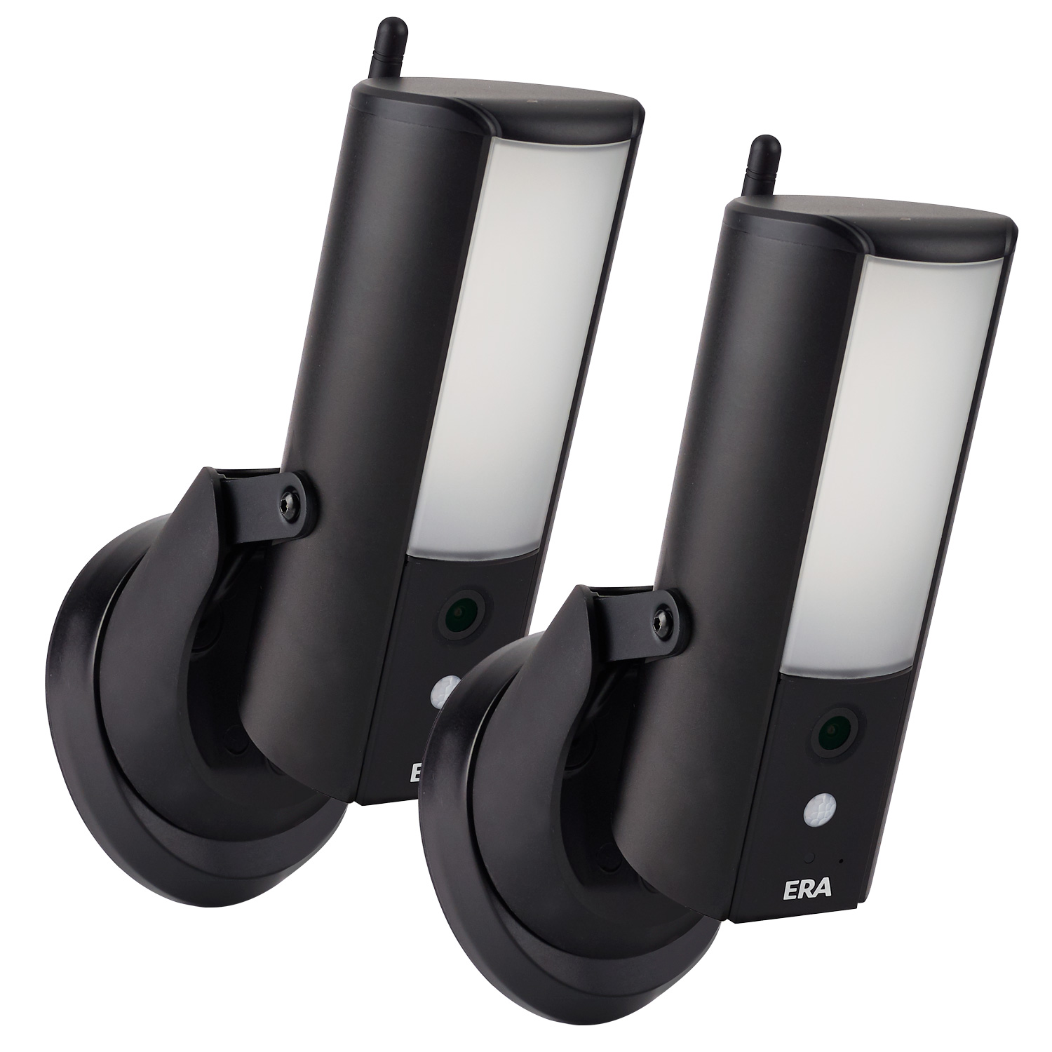 ERA Protect Floodlight HD WiFi Outdoor 1080p Camera, Twin Pack